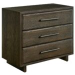 Sable Three Drawer Nightstand U470350 U470350 CC VM