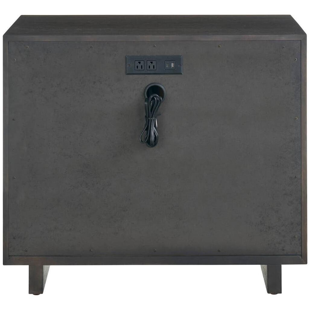 Sable Three Drawer Nightstand - Image 3
