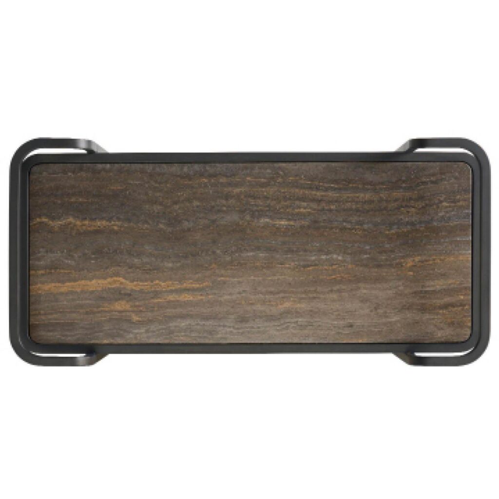 Smoked Bronze Bar Cart - Image 3