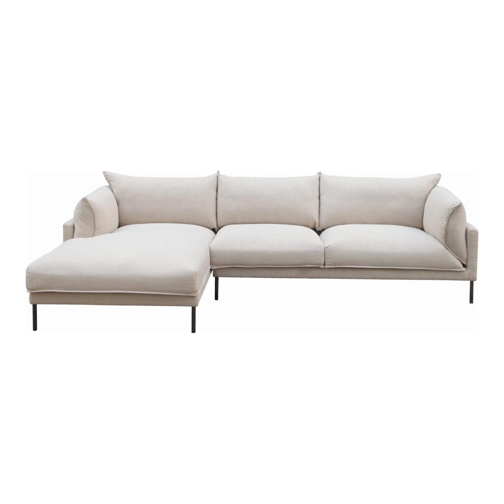 Jamara Sectional Left Sandy Beige UB-1016-29-L-0 UB 1016 29 L