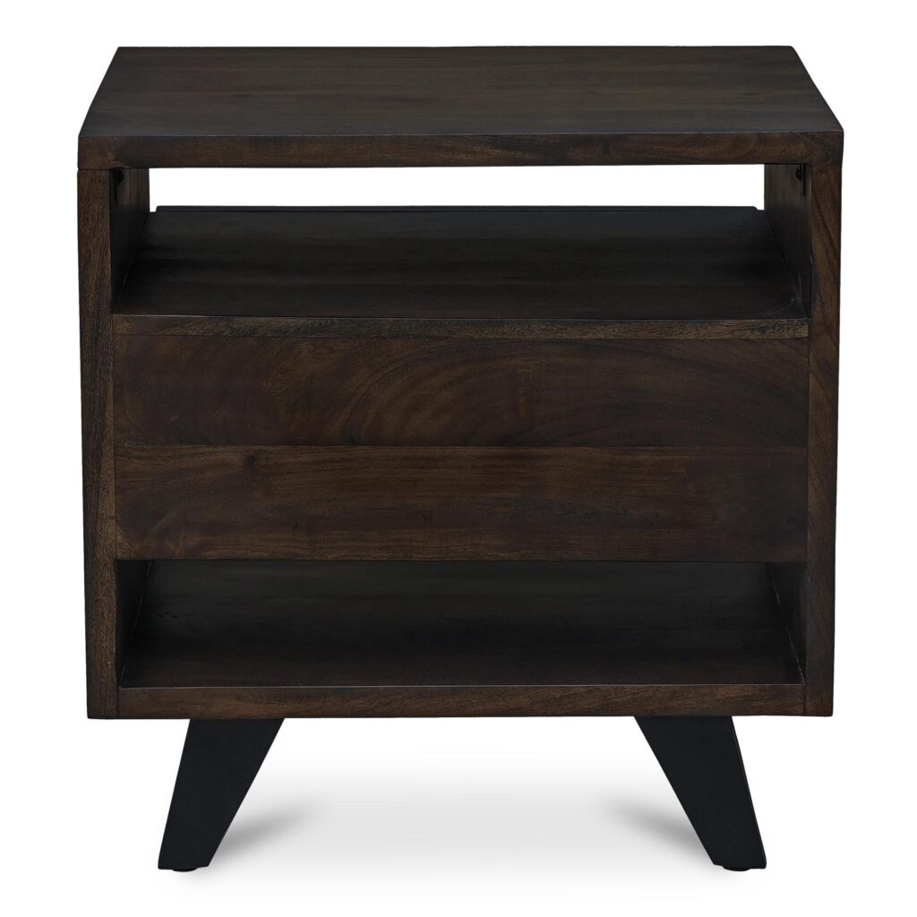 Madagascar Nightstand Dark Brown - Image 4