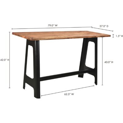 Craftsman Bar Table UH-1016-24-0 UH 1016 24 70