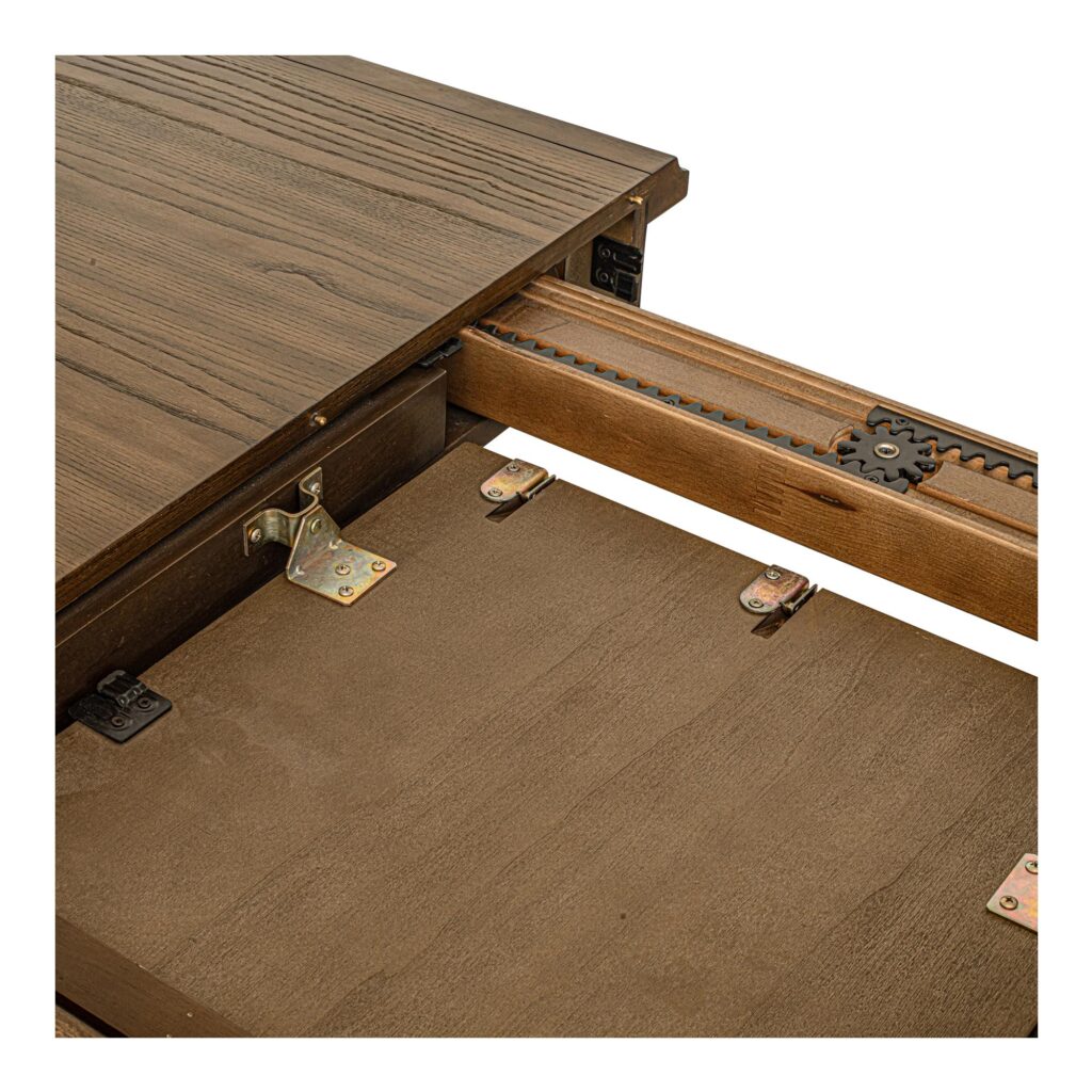 Jamie Extension Dining Table Vintage Brown - Image 8