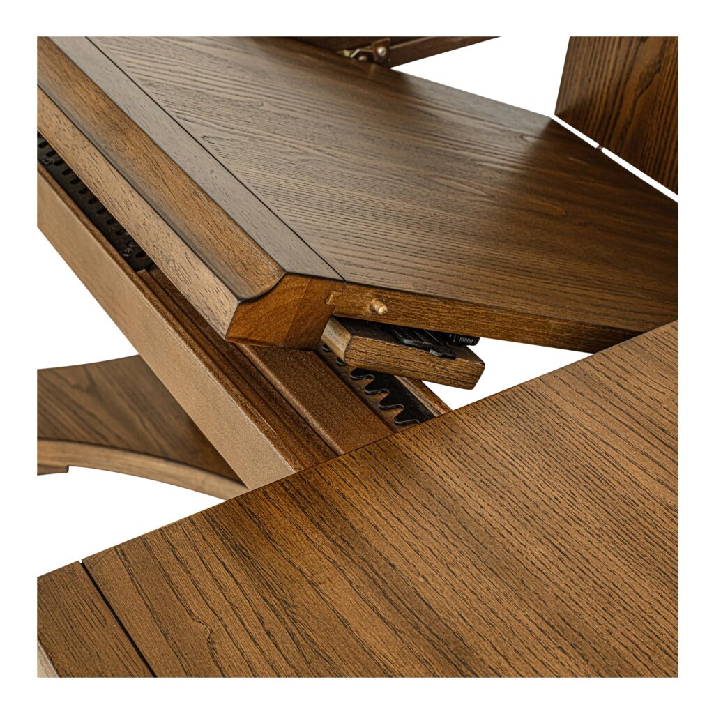 Jamie Extension Dining Table Vintage Brown - Image 10