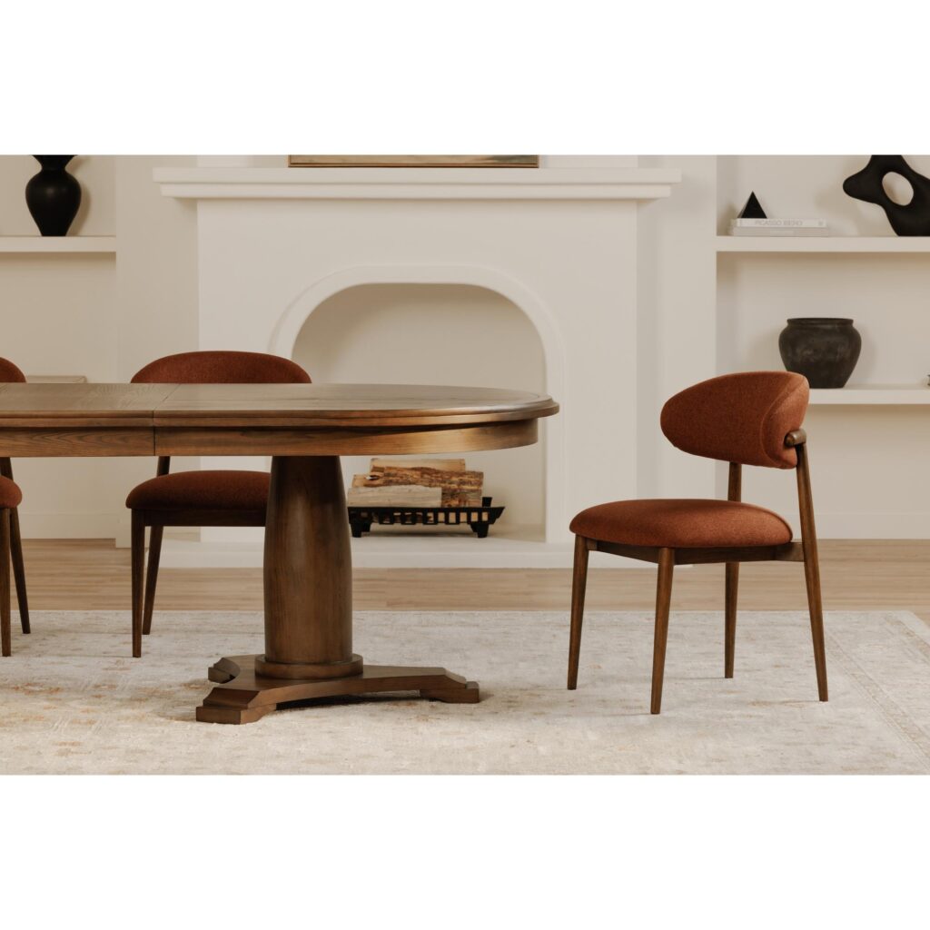 Jamie Extension Dining Table Vintage Brown - Image 14