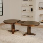 Jamie Extension Dining Table Vintage Brown UT-1008-03-0 UT 1008 03 0 32