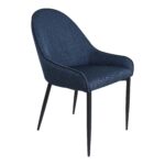 Lapis Dining Chair Dark Blue (Set of 2) UU-1001-26 UU 1001 26 01