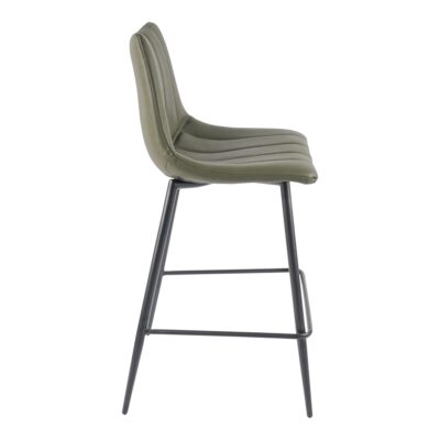 Alibi Counter Stool Dark Green - Set Of Two 17 Alibi Counter Stool Dark Green - Set Of Two UU-1002-27 UU 1002 27 02