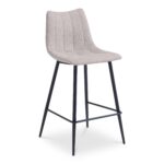 Alibi Counter Stool Beige-Set of Two UU-1002-34 UU 1002 34 Alibi diagR shadsilo