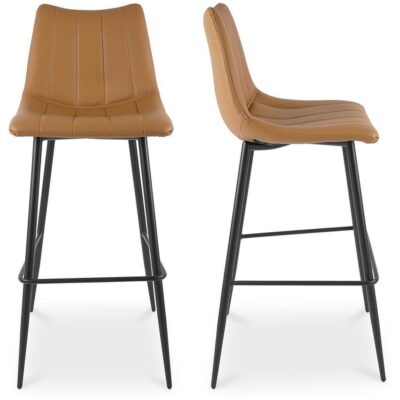 Alibi Barstool Tan - Set Of Two