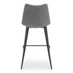Alibi Bar Stool Dark Grey-Set of Two UU-1003-25 UU 1003 25 Alibi back shadsilo