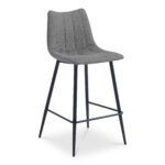 Alibi Bar Stool Dark Grey-Set of Two UU-1003-25 UU 1003 25 Alibi diagR shadsilo