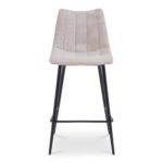 Alibi Bar Stool Beige-Set of Two UU-1003-34 UU 1003 34 Alibi front shadsilo