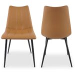 Alibi Dining Chair Tan - Set Of Two UU-1022-21 UU 1022 21 81