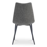 Alibi Dining Chair Dark Grey-Set of Two UU-1022-25 UU 1022 25 Alibi back shadsilo