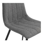 Alibi Dining Chair Dark Grey-Set of Two UU-1022-25 UU 1022 25 Alibi closeup shadsilo