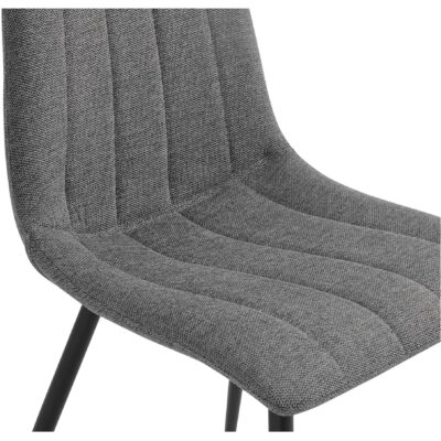 Alibi Dining Chair Dark Grey - Set of Two UU-1022-25 UU 1022 25 Alibi closeup shadsilo