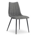 Alibi Dining Chair Dark Grey-Set of Two UU-1022-25 UU 1022 25 Alibi diagR shadsilo