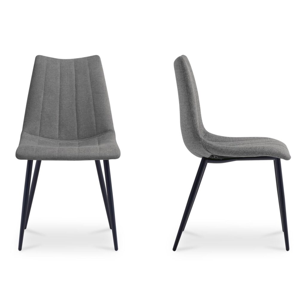 Alibi Dining Chair Dark Grey-Set of Two - Image 3
