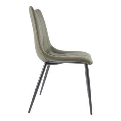 Alibi Dining Chair Dark Green - Set Of Two UU-1022-27 UU 1022 27 02