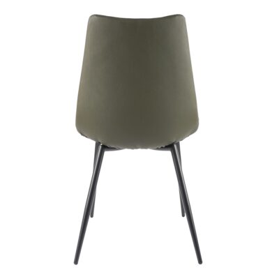 Alibi Dining Chair Dark Green - Set Of Two UU-1022-27 UU 1022 27 03