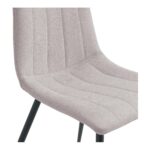 Alibi Dining Chair Beige-Set of Two UU-1022-34 UU 1022 34 Alibi closeup shadsilo