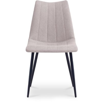 Alibi Dining Chair Beige - Set of Two UU-1022-34 UU 1022 34 Alibi front shadsilo