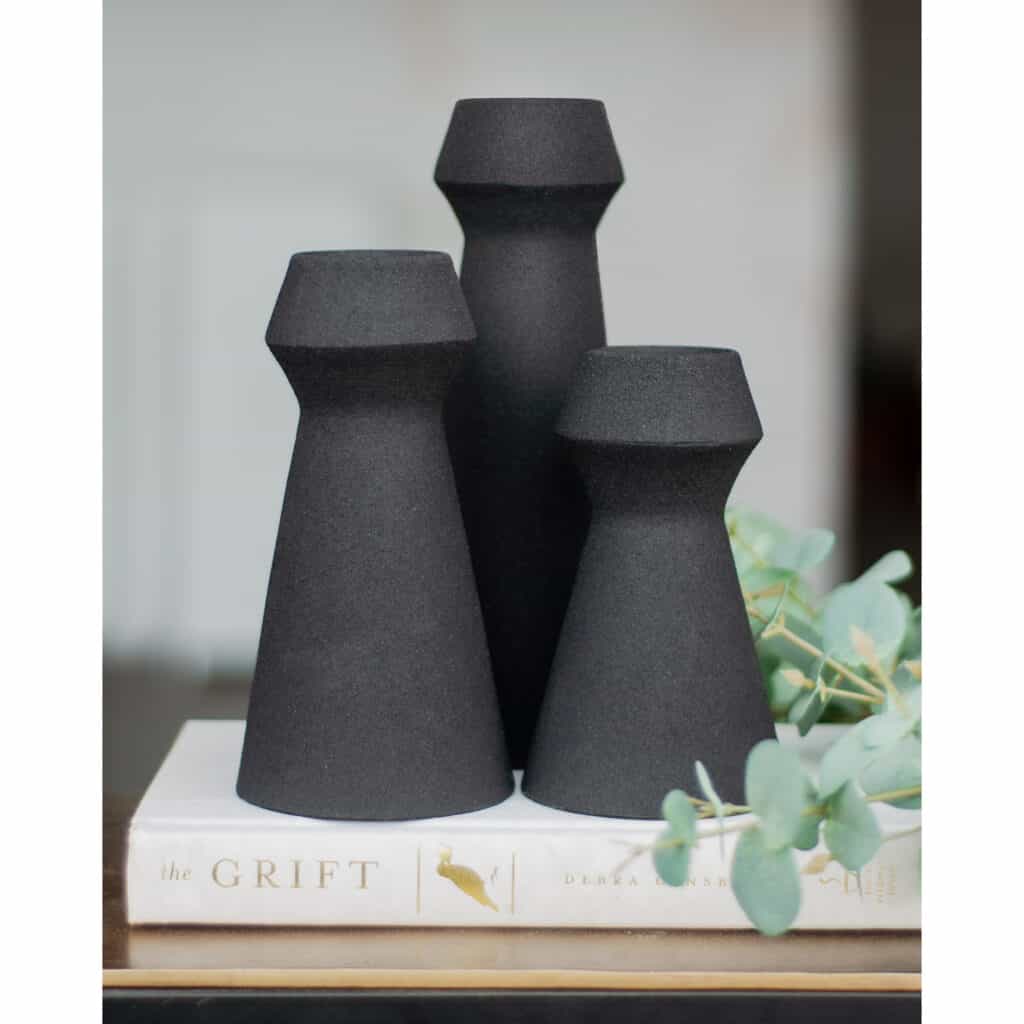 GRANFELD Set Of 3 Vases VAS198 VAS198 LIFESTYLE 1592426731