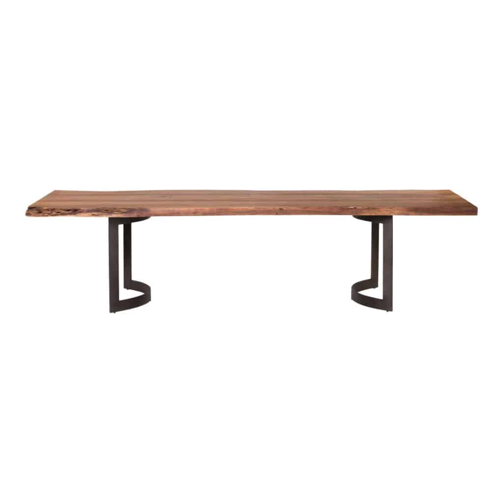 Bent Dining Table Large Smoked VE-1000-03-0 VE 1000 03