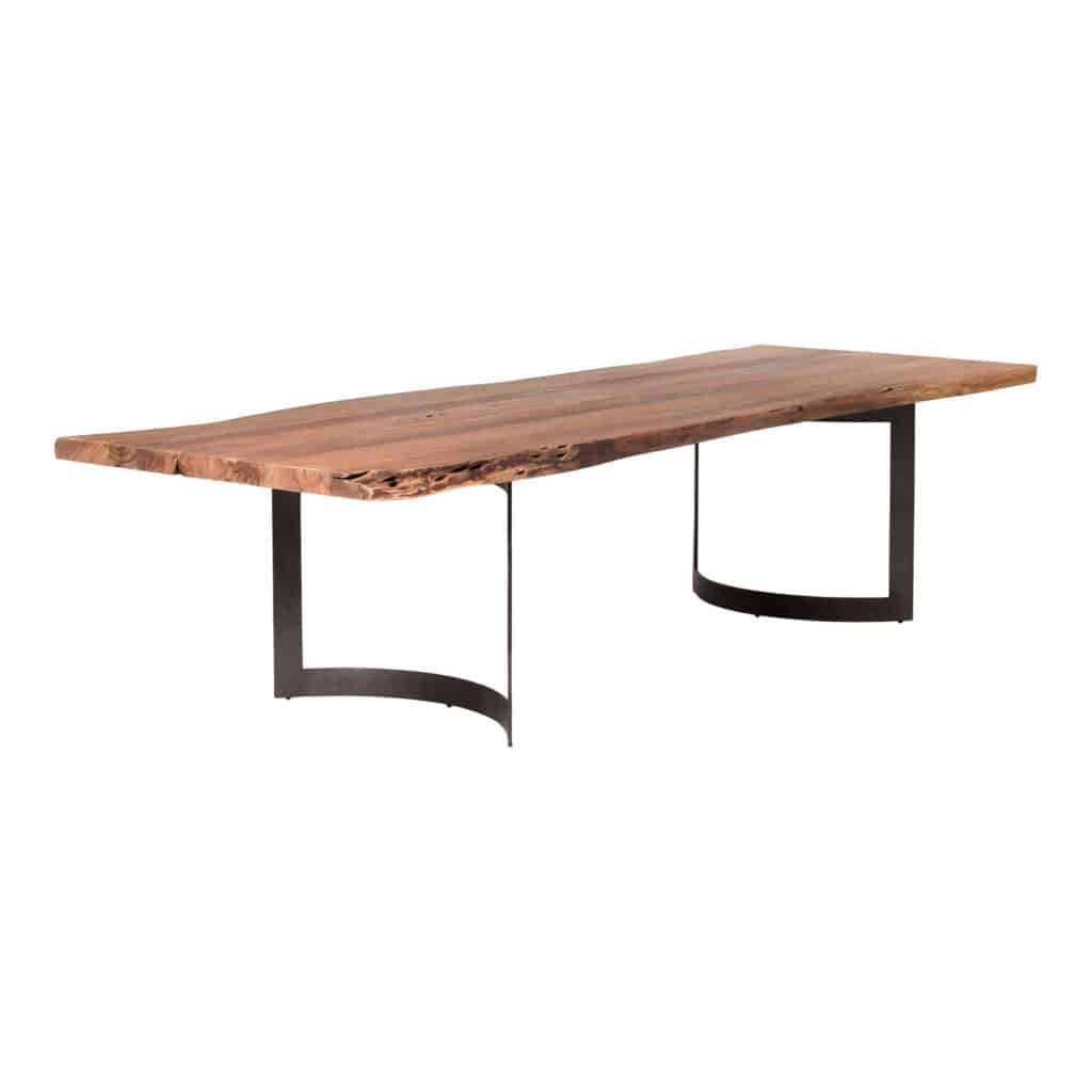 Bent Dining Table Large Smoked VE-1000-03-0 VE 1000 03 01