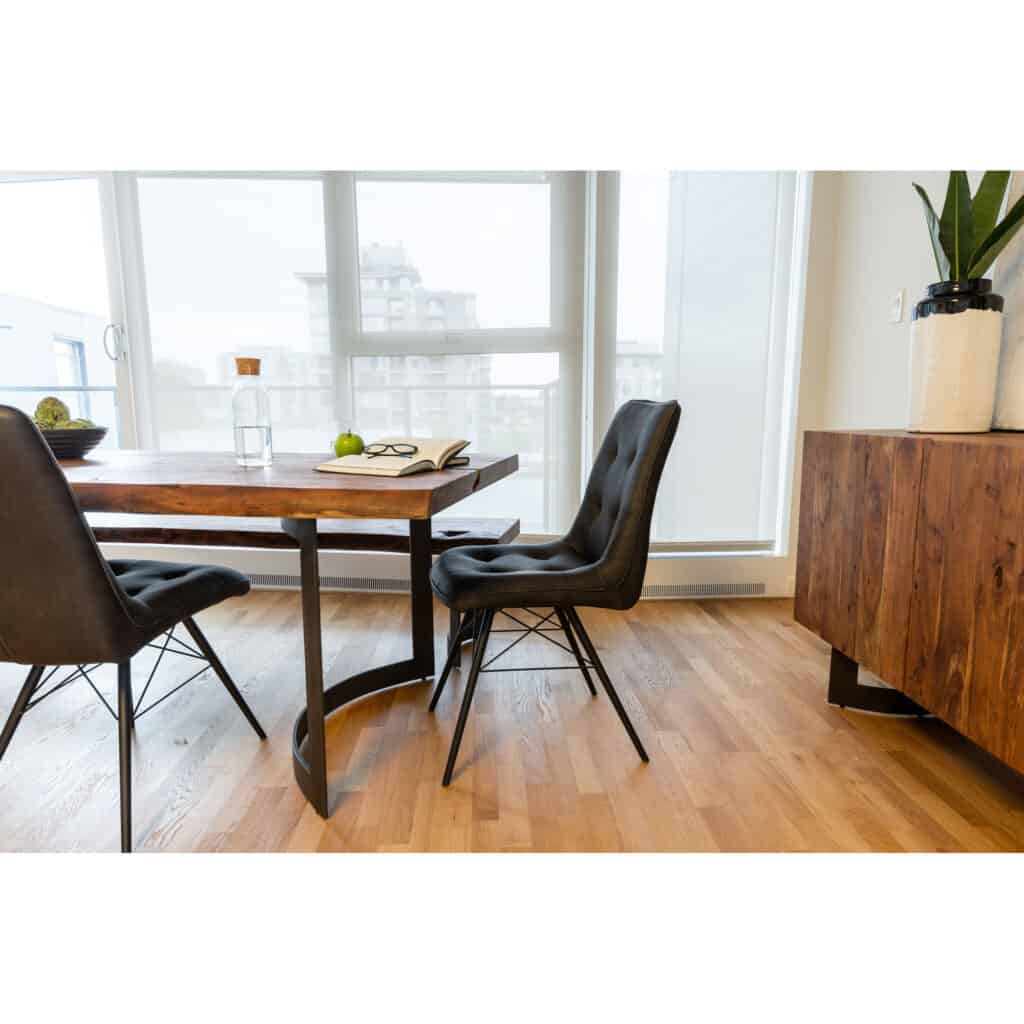 Bent Dining Table Small Smoked - Image 9