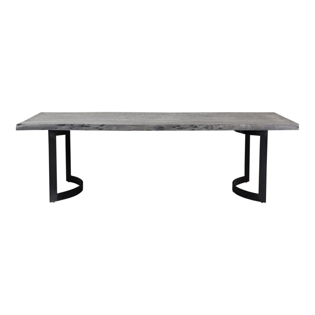 Bent Dining Table Small Weathered Grey VE-1001-29-0 VE 1001 29