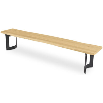 Bent Bench Small Oak VE-1002-24-0 VE 1002 24 0 Bent diagL shadsilo