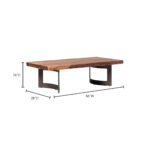 Bent Coffee Table Smoked VE-1003-03-0 VE 1003 03 70