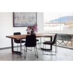 Bent Dining Table Extra Small Smoked VE-1036-03-0 VE 1036 03 30