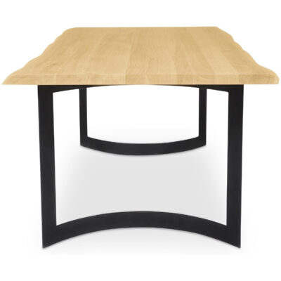 Bent Dining Table Extra Small Oak VE-1036-24-0 VE 1036 24 0 Bent side shadsilo