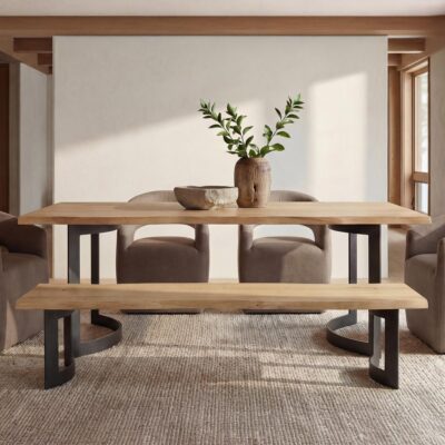 Bent Bench Extra Small Oak VE-1038-24-0 VE 1038 24 0 10