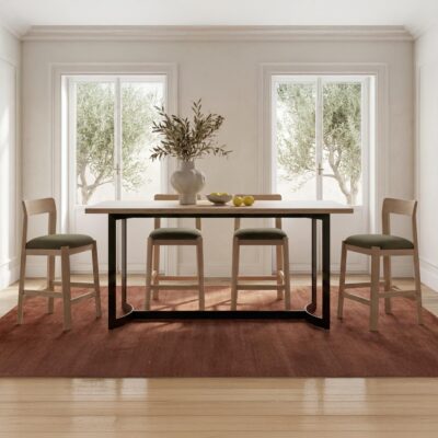 Bent Counter Table Oak VE-1039-24-0 VE 1039 24 0 10