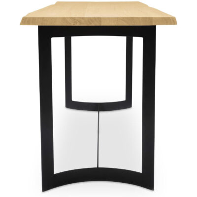 Bent Counter Table Oak VE-1039-24-0 VE 1039 24 0 Bent side shadsilo