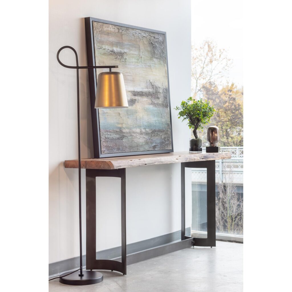 Bent Console Table Smoked VE-1041-03-0 VE 1041 03 30