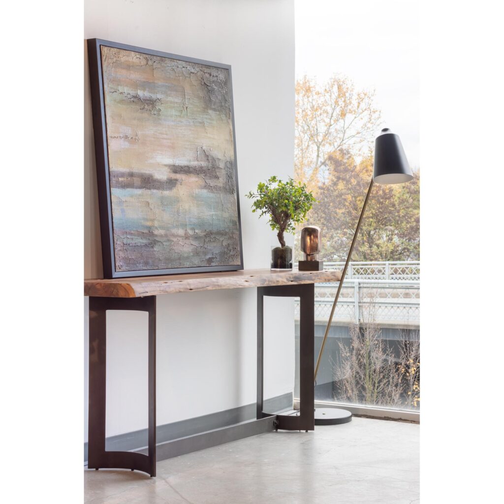 Bent Console Table Smoked VE-1041-03-0 VE 1041 03 31