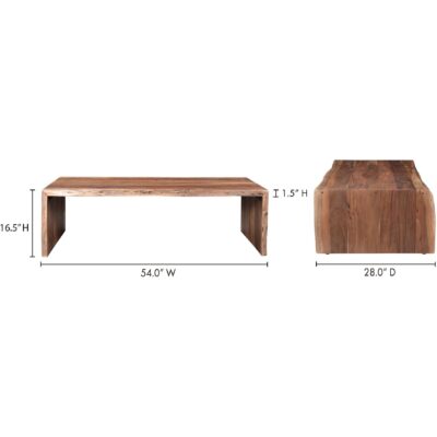 Tyrell Coffee Table Smoked VE-1094-03 VE 1094 03 70