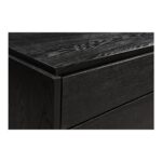 Quinton 3 Drawer Nightstand Black VE-1101-02 VE 1101 02 03