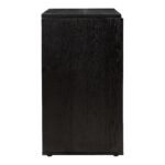 Quinton 3 Drawer Nightstand Black VE-1101-02 VE 1101 02 06