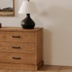 Tade 3 Drawer Nighstand Honey Pine VE-1132-21 VE 1132 21 10