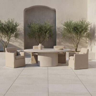 Frida Outdoor Dining Table Cream VH-1027-05-0 VH 1027 05 0 00