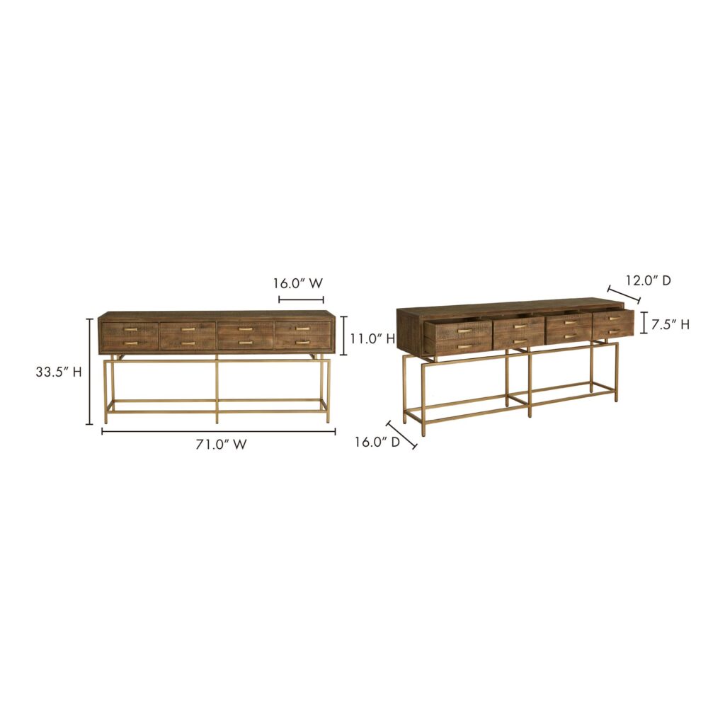 Aristocrat Console Table - Image 8