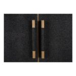 Mako Bar Cabinet Black VL-1047-02 VL 1047 02 Mako closeup shadsilo