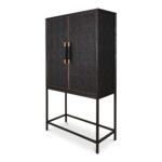 Mako Bar Cabinet Black VL-1047-02 VL 1047 02 Mako diagL shadsilo