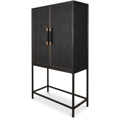 Mako Bar Cabinet Black VL-1047-02 VL 1047 02 Mako diagL shadsilo